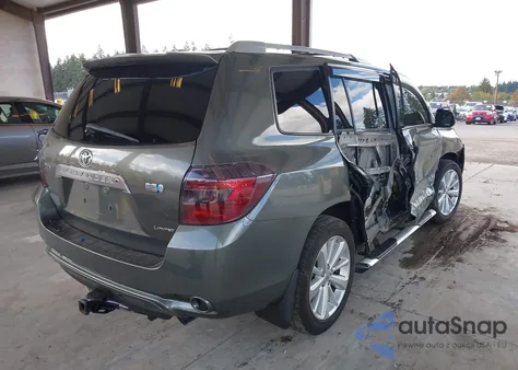 2009 Toyota Highlander Hybrid Limited z USA, uszkodzony, nr VIN JTEEW44A692034004